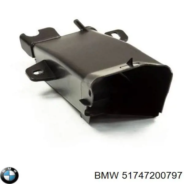Conduto de ar do freio de disco esquerdo para BMW 5 (F10)