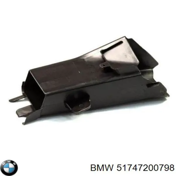 Conduto de ar do freio de disco direito para BMW 5 (F10)