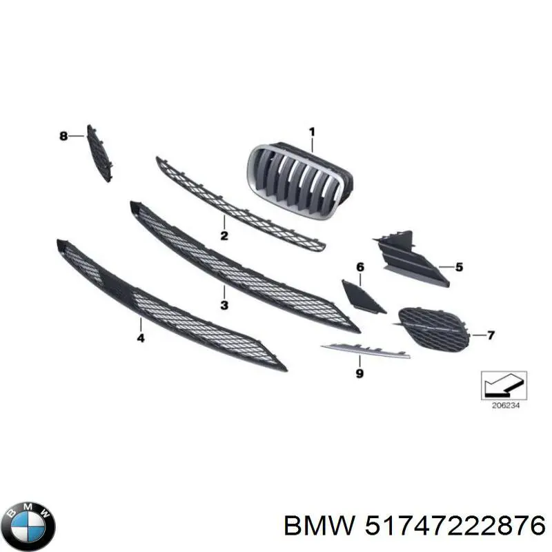 51747222876 BMW 
