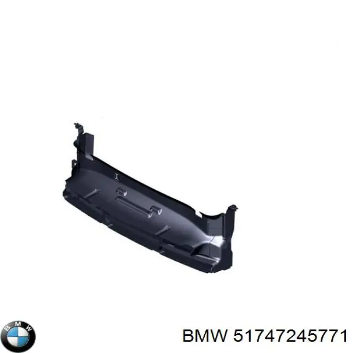 Воздуховод (дефлектор) радиатора BMW 51747245771 цена, от 100.13 USD