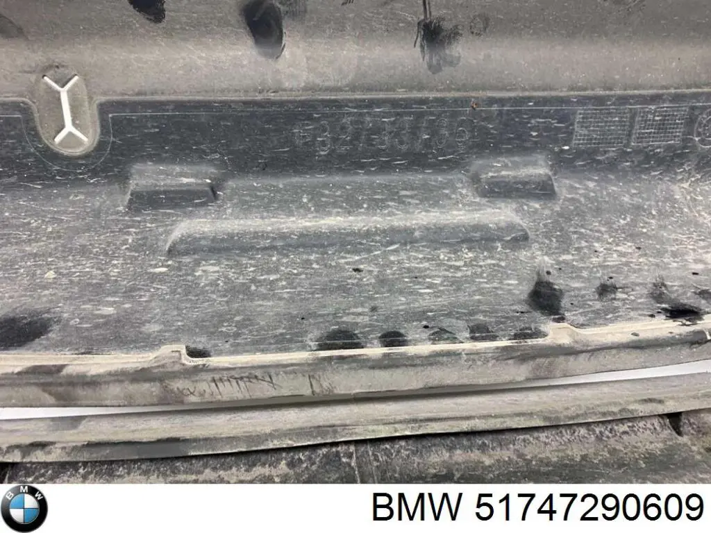Нижний дефлектор радиатора 51747290609 BMW