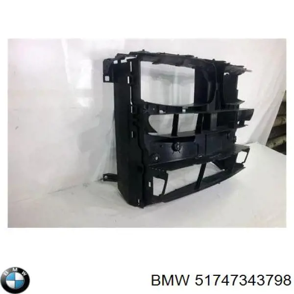 Воздуховод (дефлектор) радиатора BMW 51747343798
