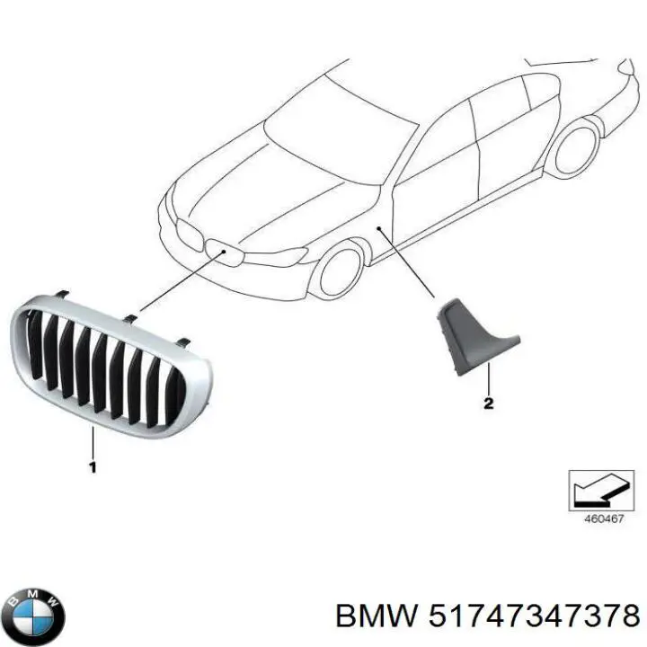  51747347378 BMW