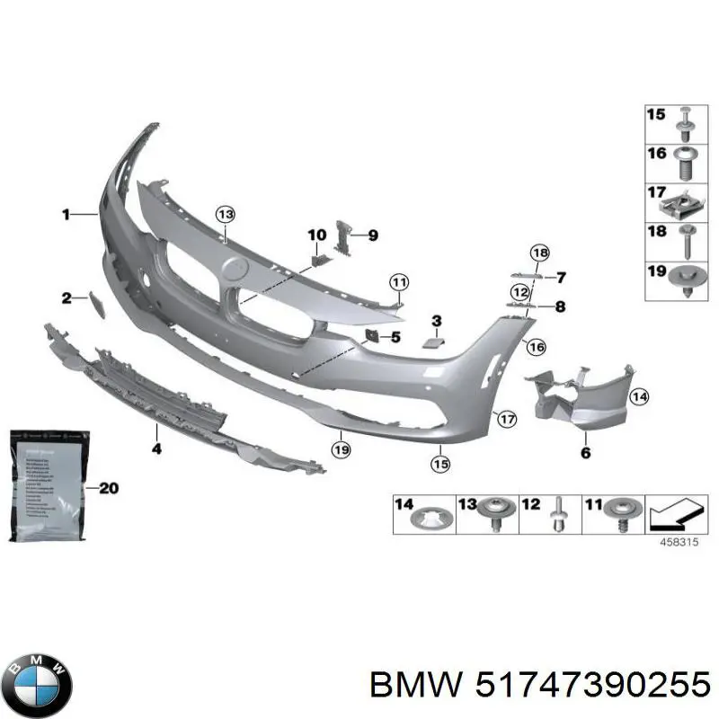  BMW 51747390255