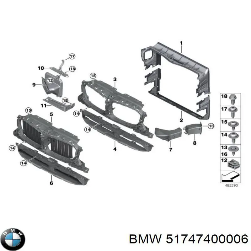 Воздуховод тормозного диска правый BMW 51747400006 цена, от 39.65 USD