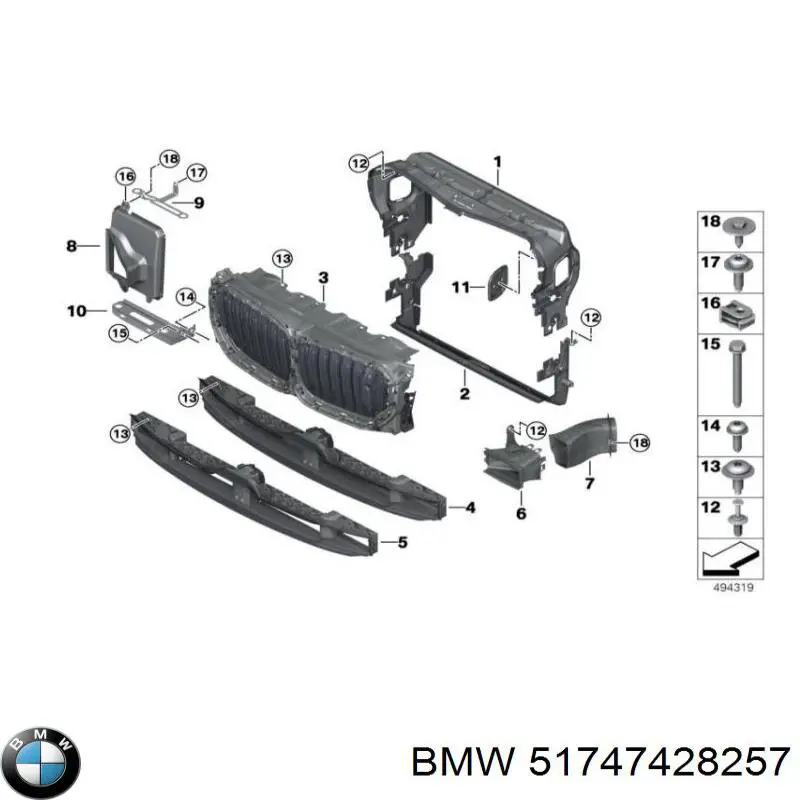 51747428257 BMW 