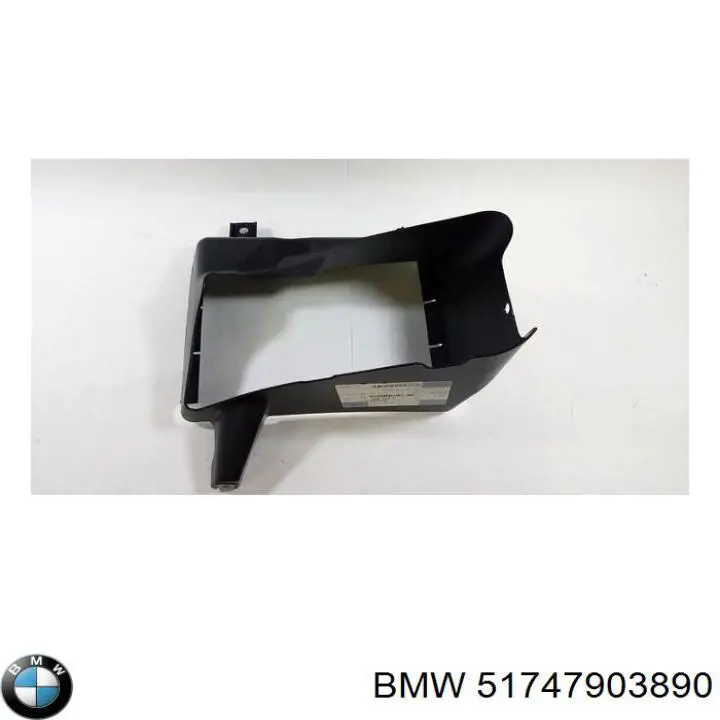 51747903890 BMW conduto de ar (defletor direito do radiador)