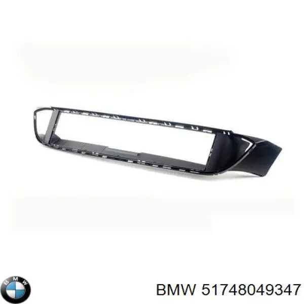 Рамка решетки переднего бампера BMW 51748049347