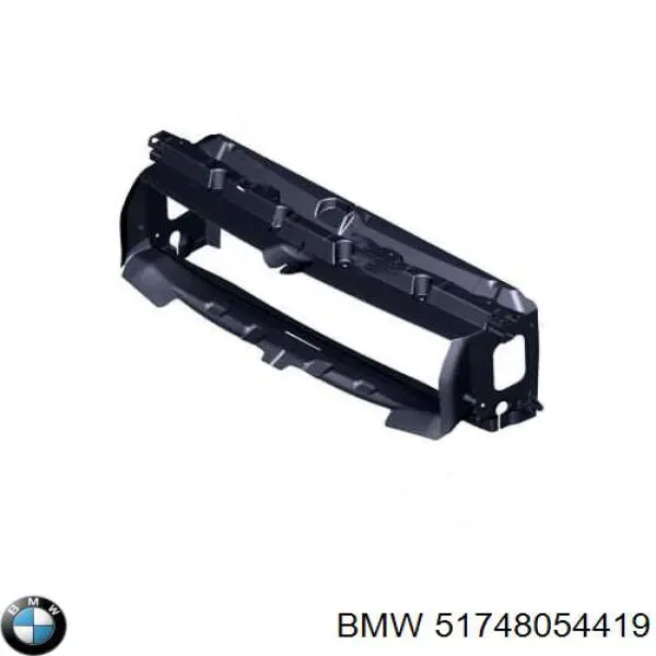 Воздуховод/дефлектор радиатора, нижний BMW 51748054419 цена, от 141.77 USD
