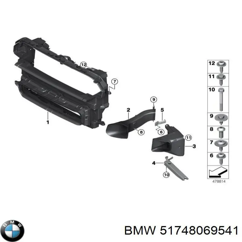  BMW 51748069541 цена, от 49.44 USD
