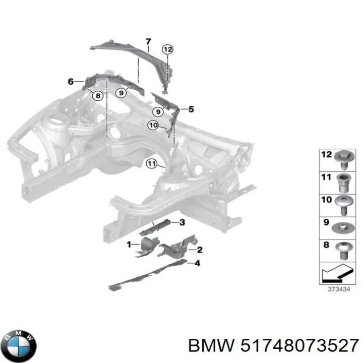 Купить 51748073527 BMW 