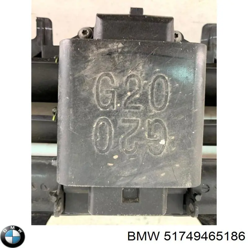 Жалюзи радиатора охлаждения 51749465186 BMW