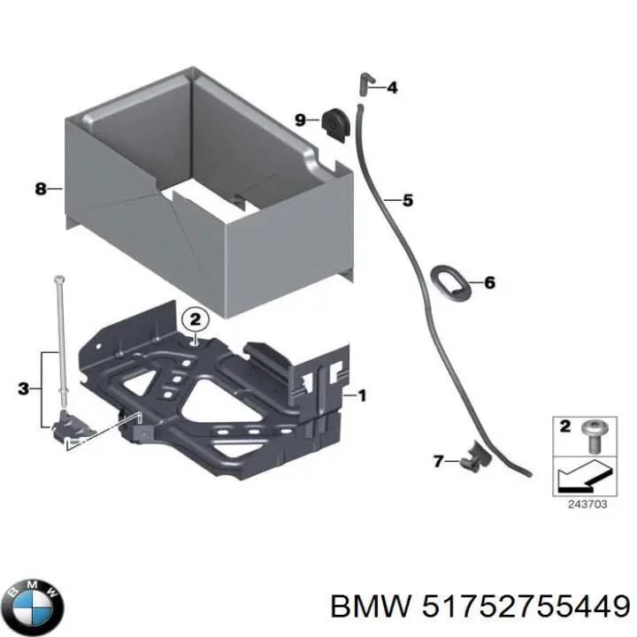  BMW 51752755449 цена, от 9.89 USD