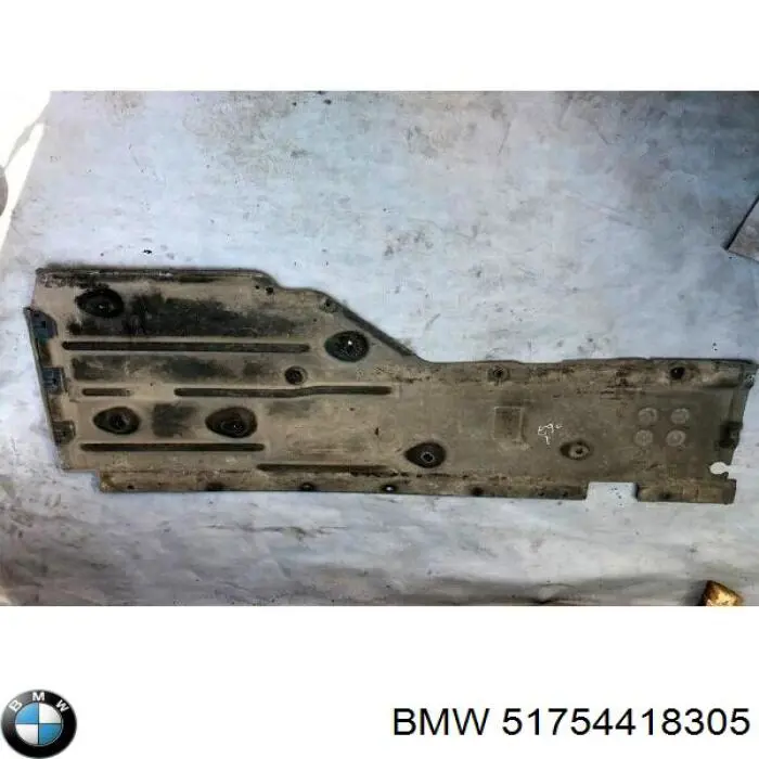 Защита днища левая 7075124 Autotechteile