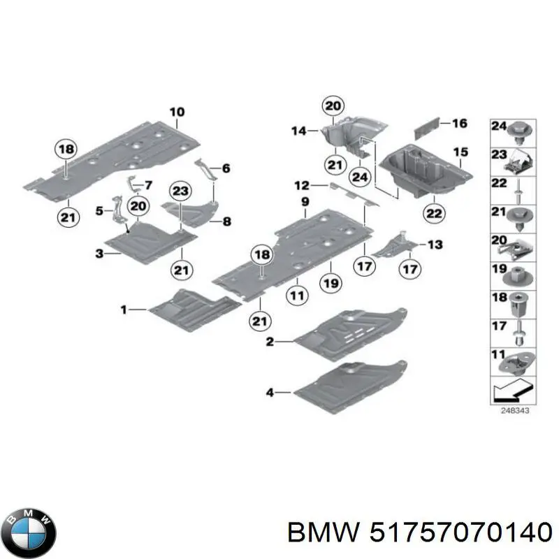  BMW 51757070140 цена, от 22.57 USD