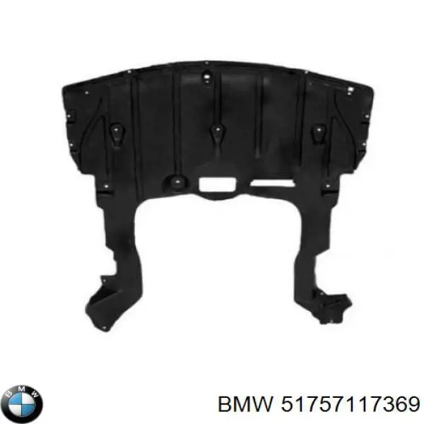 Купить 51757117369 BMW Щит предохранительный