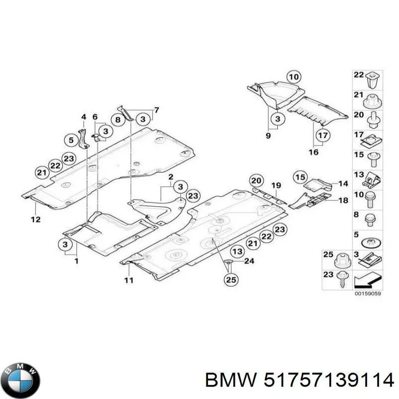 Купить 51757139114 BMW 