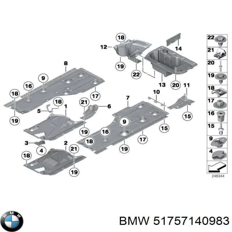  BMW 51757140983 цена, от 19.00 USD