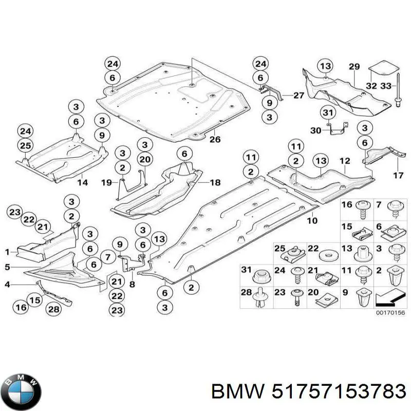 Купить 51757153783 BMW Воздуховод тормозного диска левый