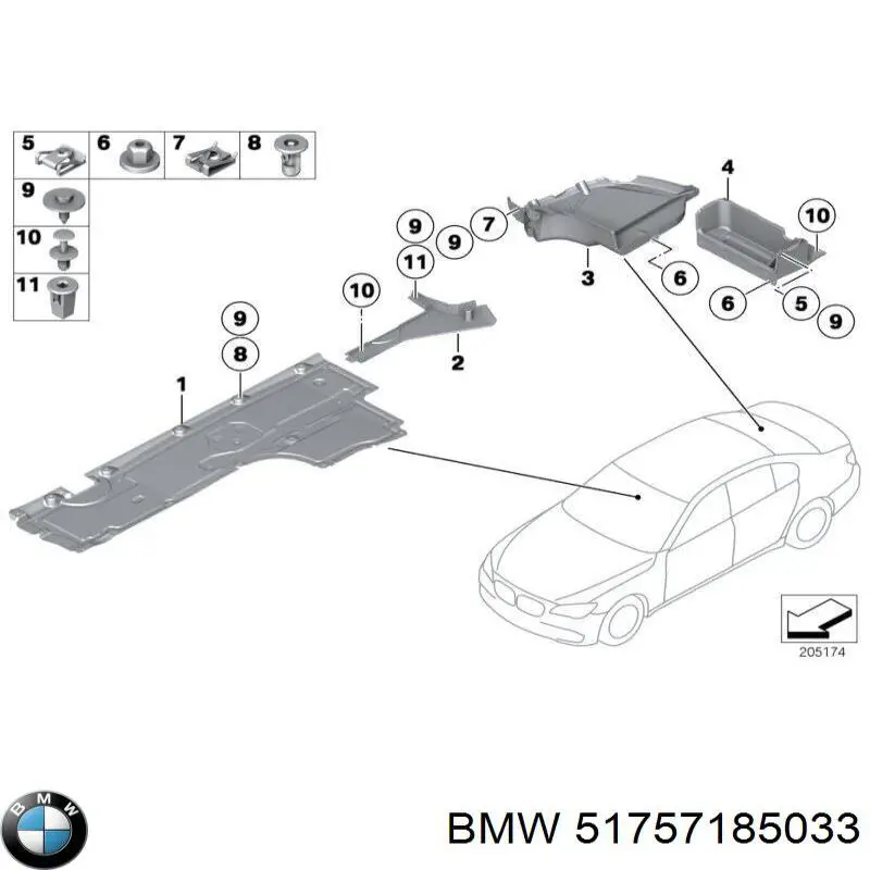  51757185033 BMW