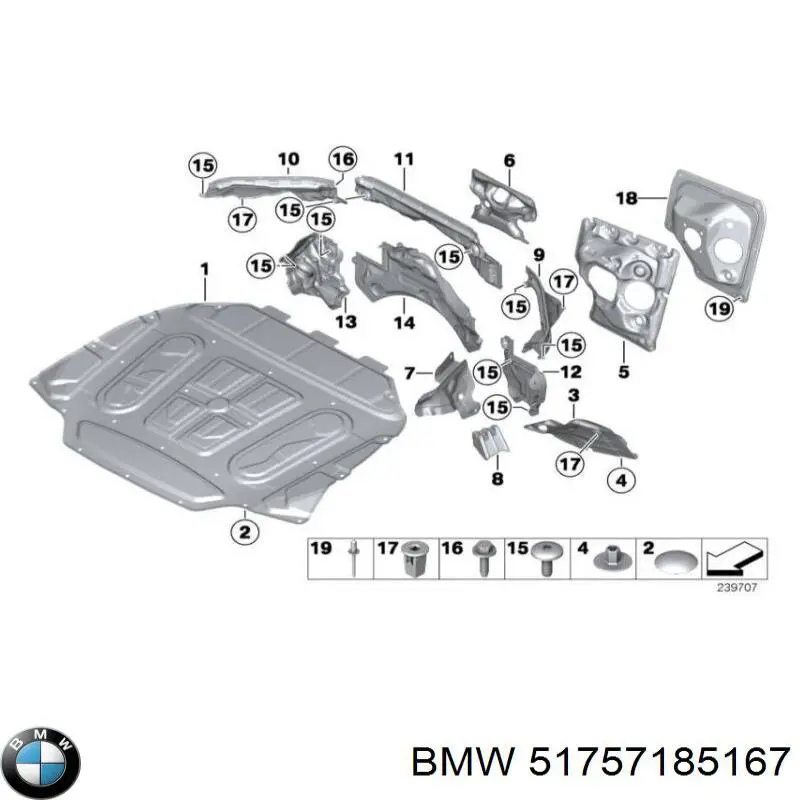 Воздуховод (дефлектор) радиатора левый Autotechteile 7015168 цена, от 16.10 USD