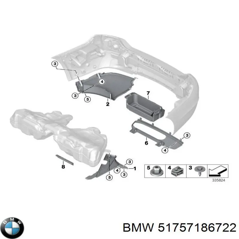 Защита днища, топливного бака на BMW 5 (F10) купить.