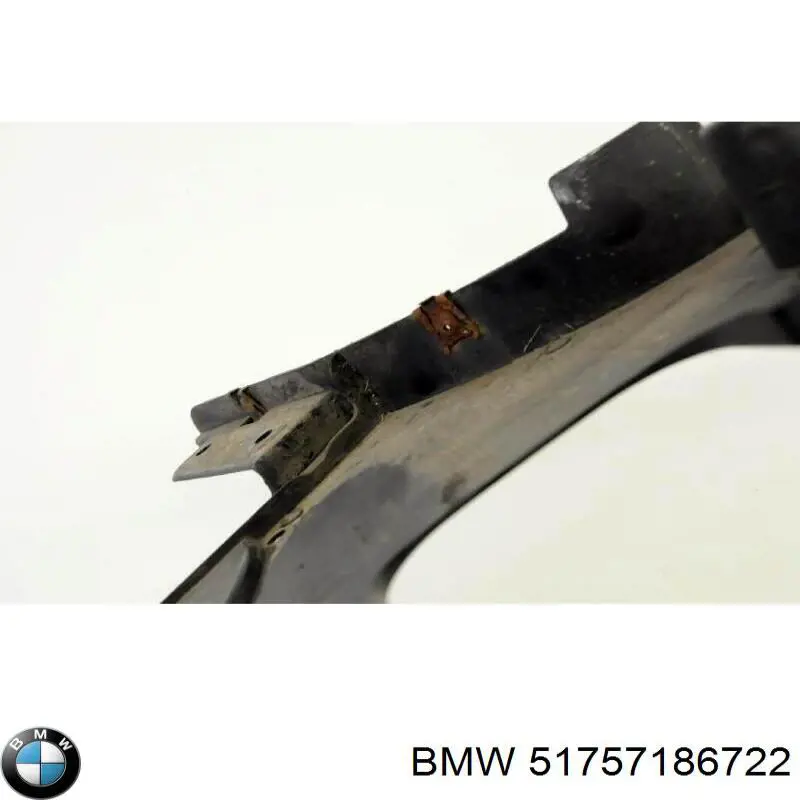 Revestimiento de los bajos, depósito de combustible 51757186722 BMW