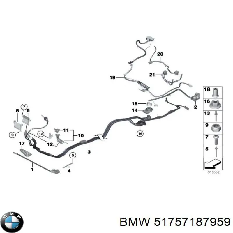  BMW 51757187959 цена, от 86.15 USD