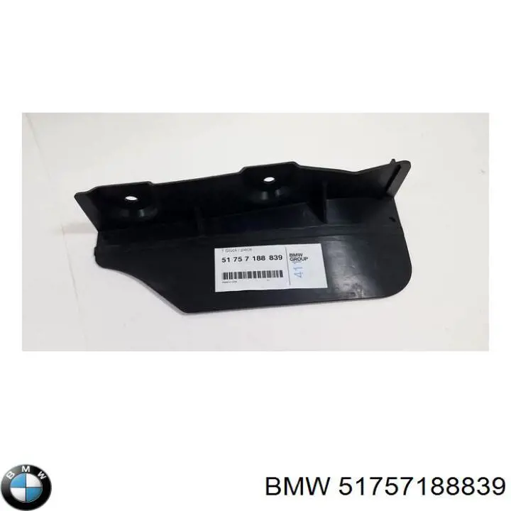 51757188839 BMW protetor de lama dianteiro esquerdo