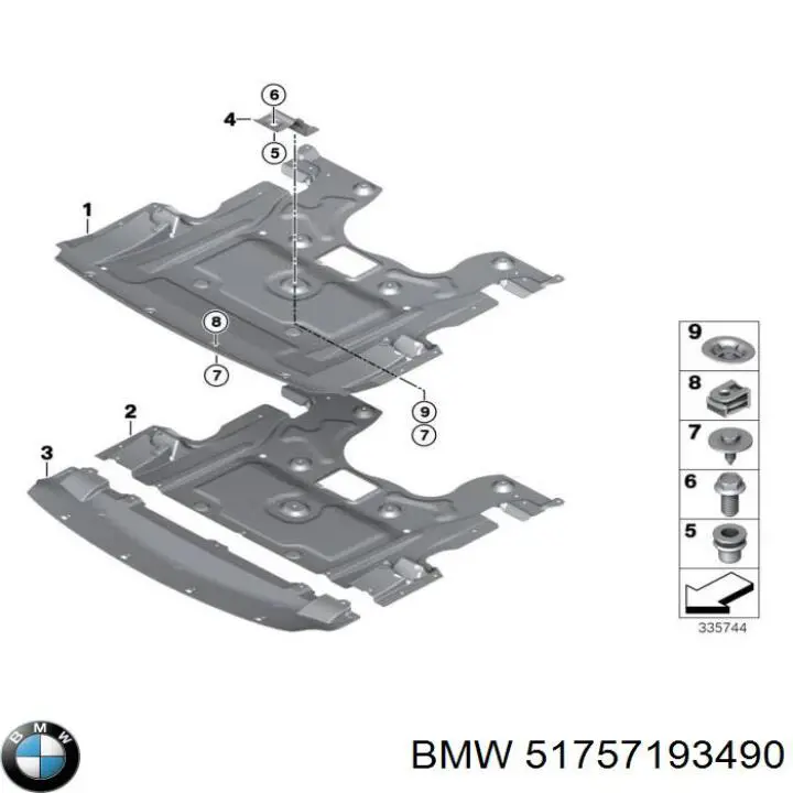51757193490 BMW 