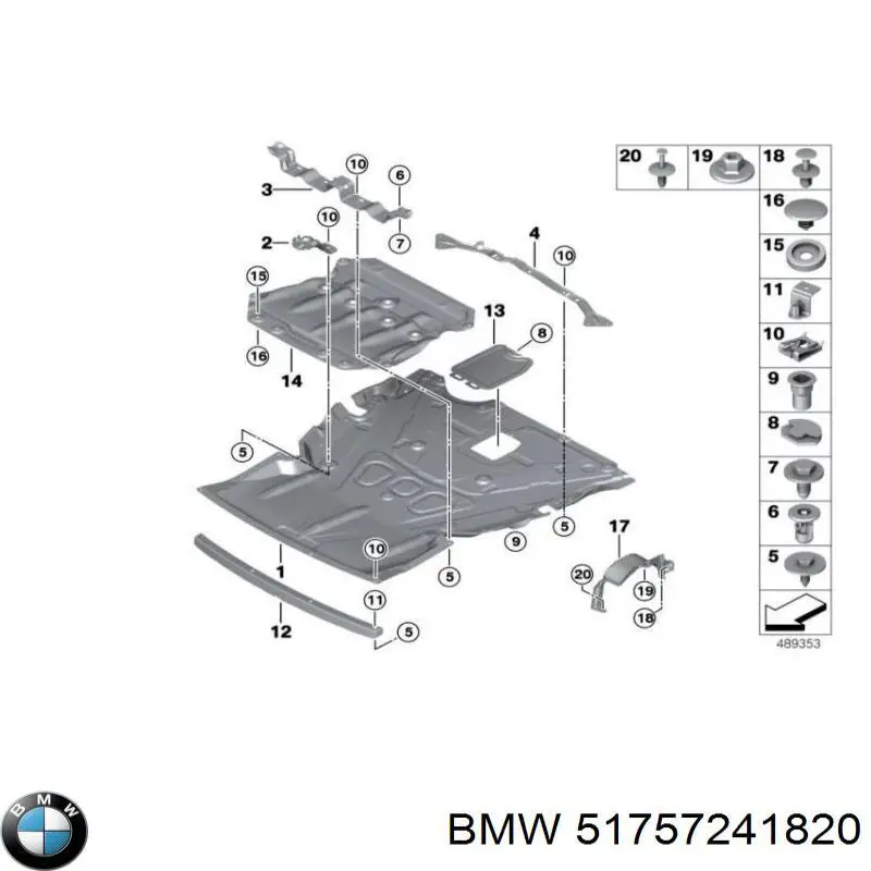  51757241820 BMW