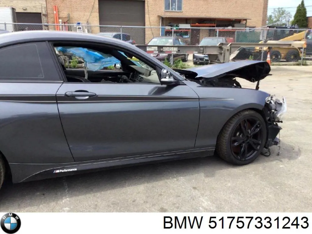 Перегородка моторного отсека BMW 51757331243 цена, от 8.87 USD