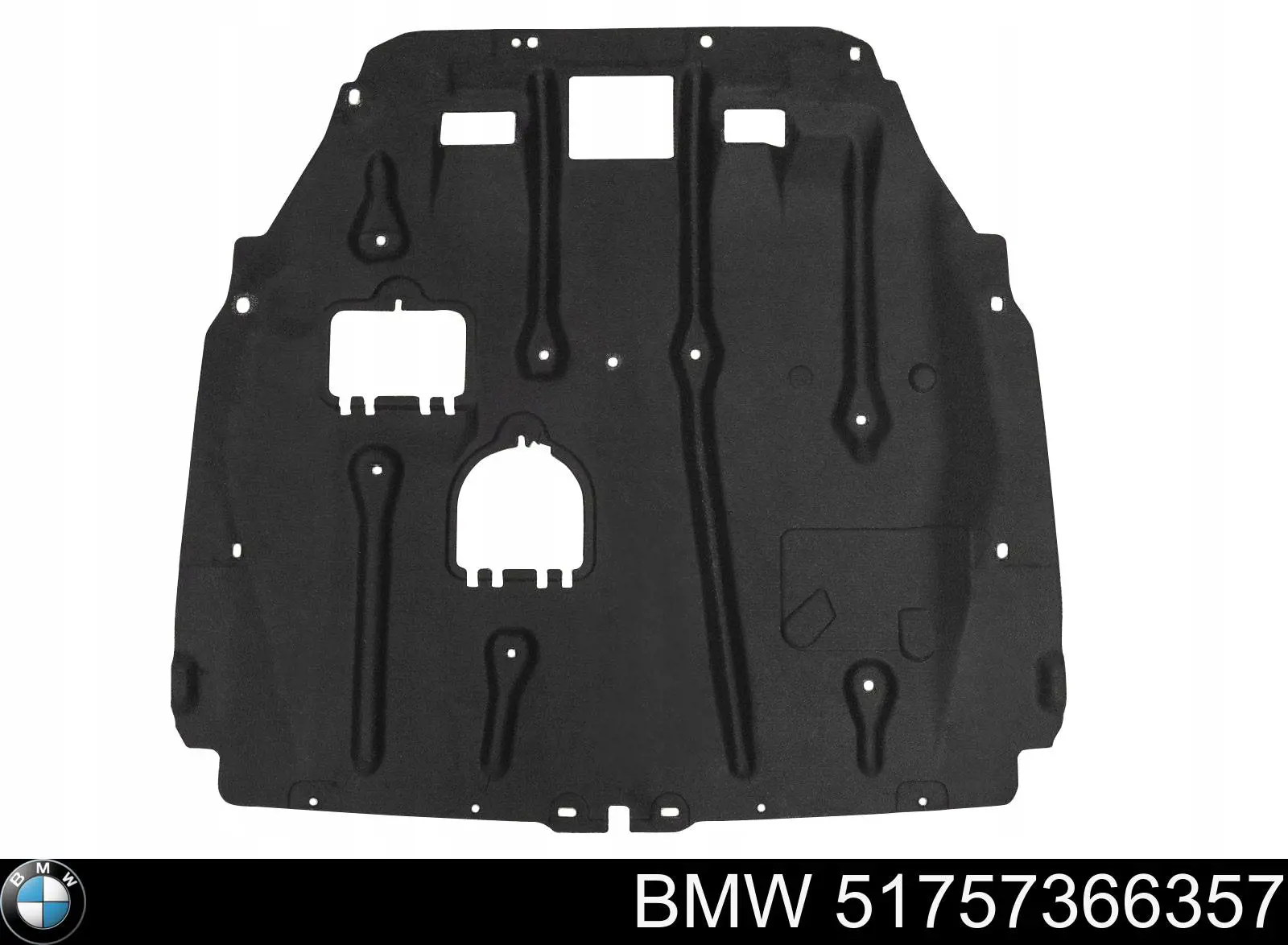 Защита моторного отсека BMW 51757366357 цена, от 108.79 USD