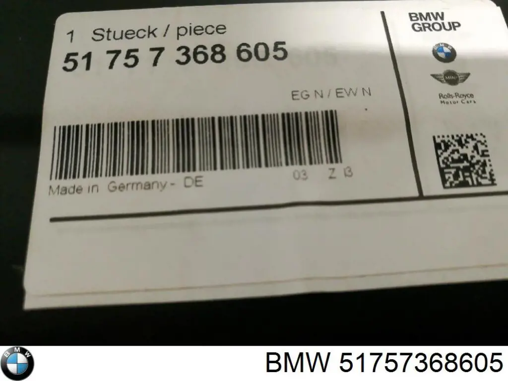  51757368605 BMW