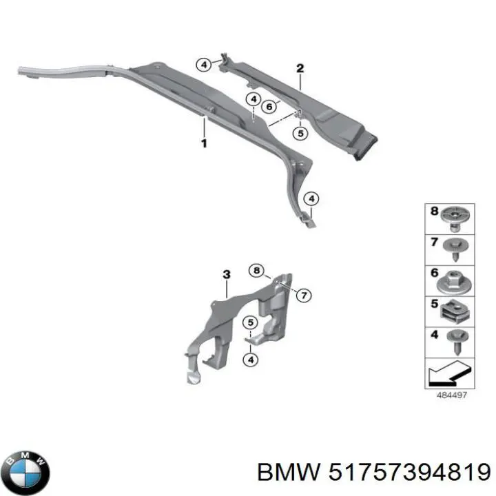  BMW 51717394819 цена, от 25.43 USD