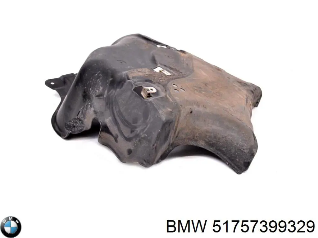 Защита днища задняя 51757399329 BMW