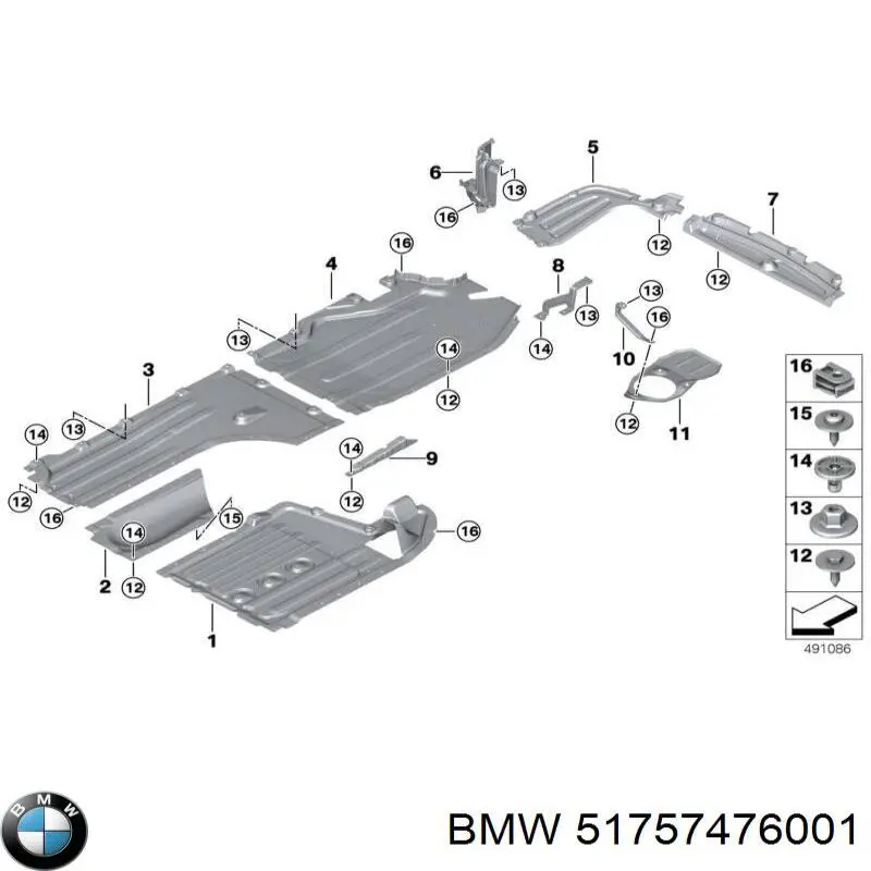 51757476001 BMW 