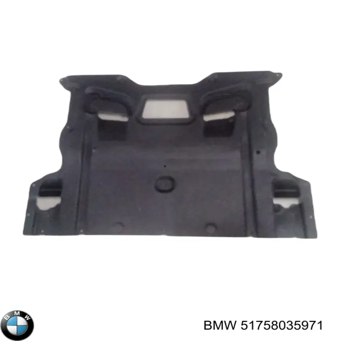 Protección motor trasera 51758035971 BMW