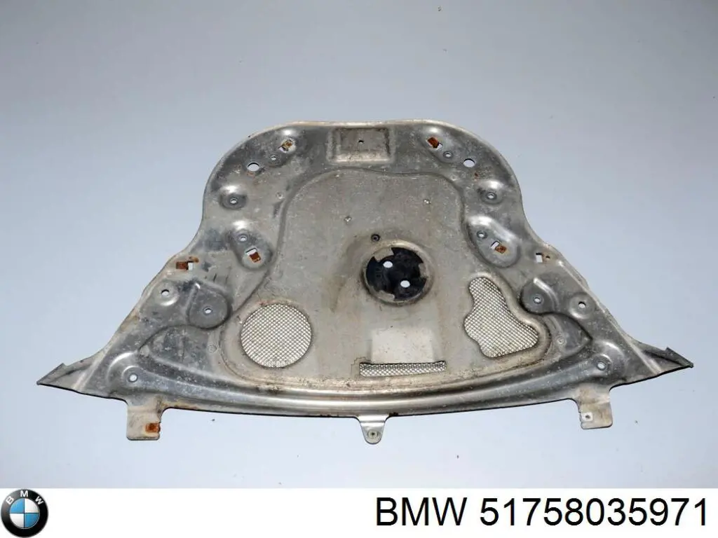 Proteção de motor traseiro para BMW 7 (F01, F02, F03, F04)