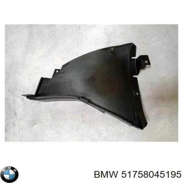 Guardabarros de guardia de un arco delantero de un ala 51758045195 BMW