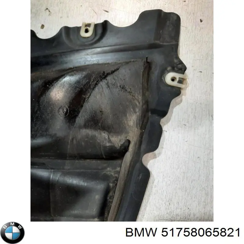 Защита бампера переднего левая BMW 51758065821 цена, от 85.57 USD