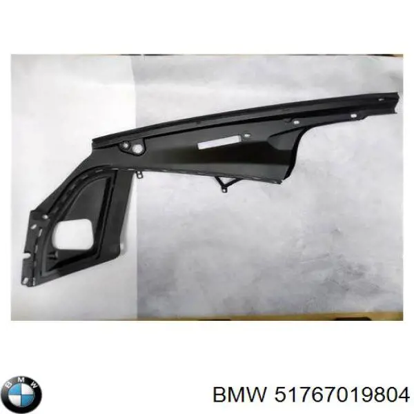 Proteção de motor direito para BMW 5 (F10)