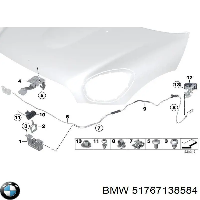  BMW 51767138584 цена, от 11.57 USD