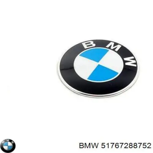 Эмблема капота BMW 51767288752