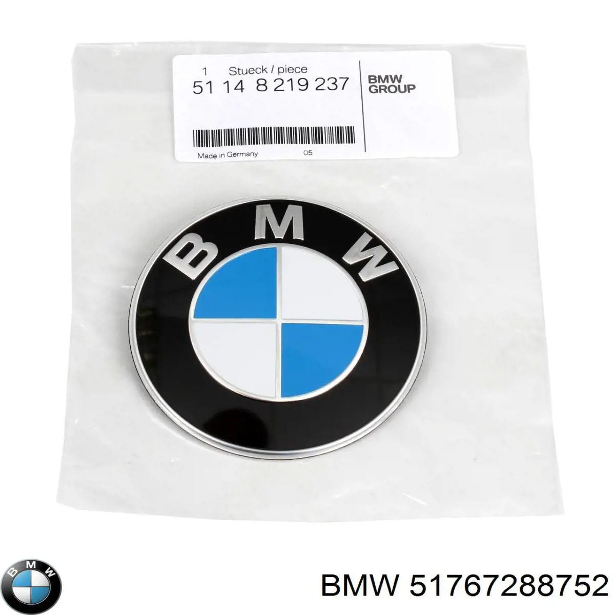 Эмблема капота на BMW X5  E53