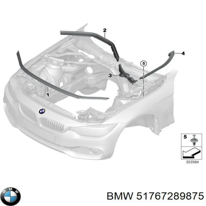  BMW 51767289875 цена, от 66.74 USD