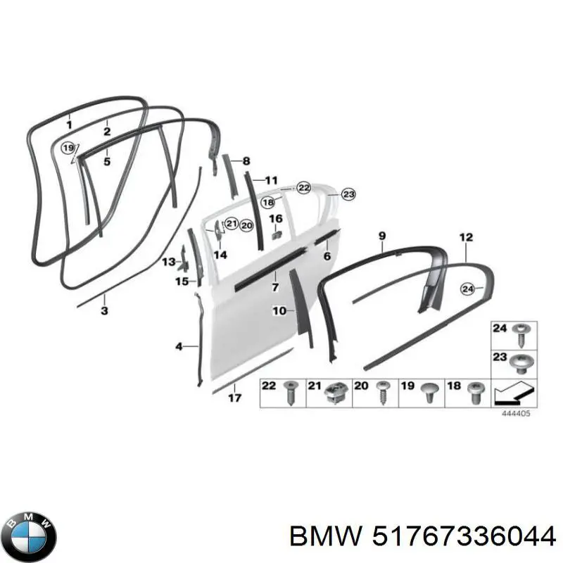  BMW 51767336044 цена, от 66.37 USD