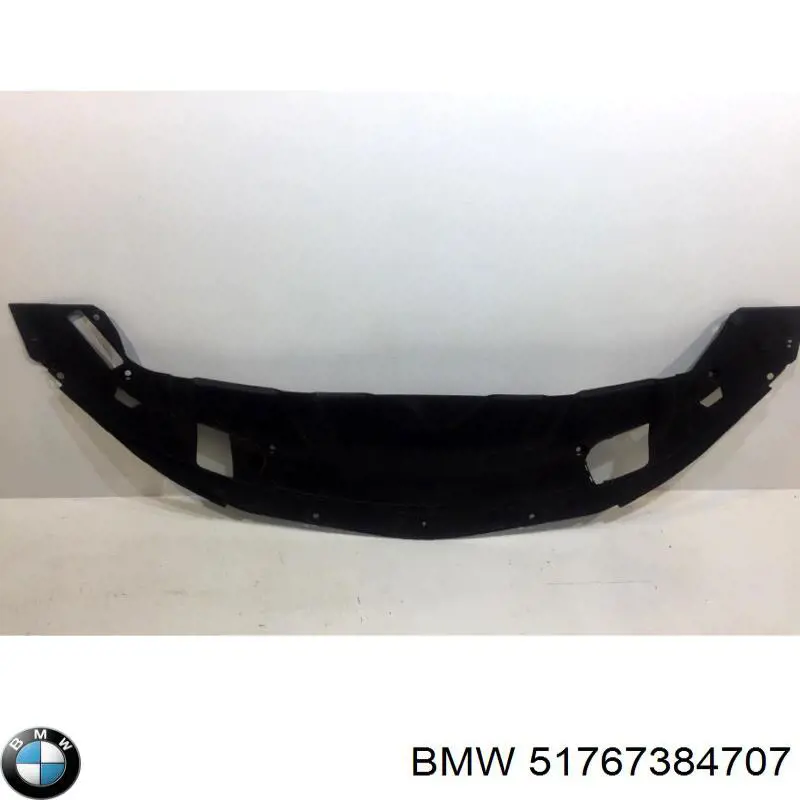 7384707 BMW Накладка передней панели (суппорта радиатора) верхняя