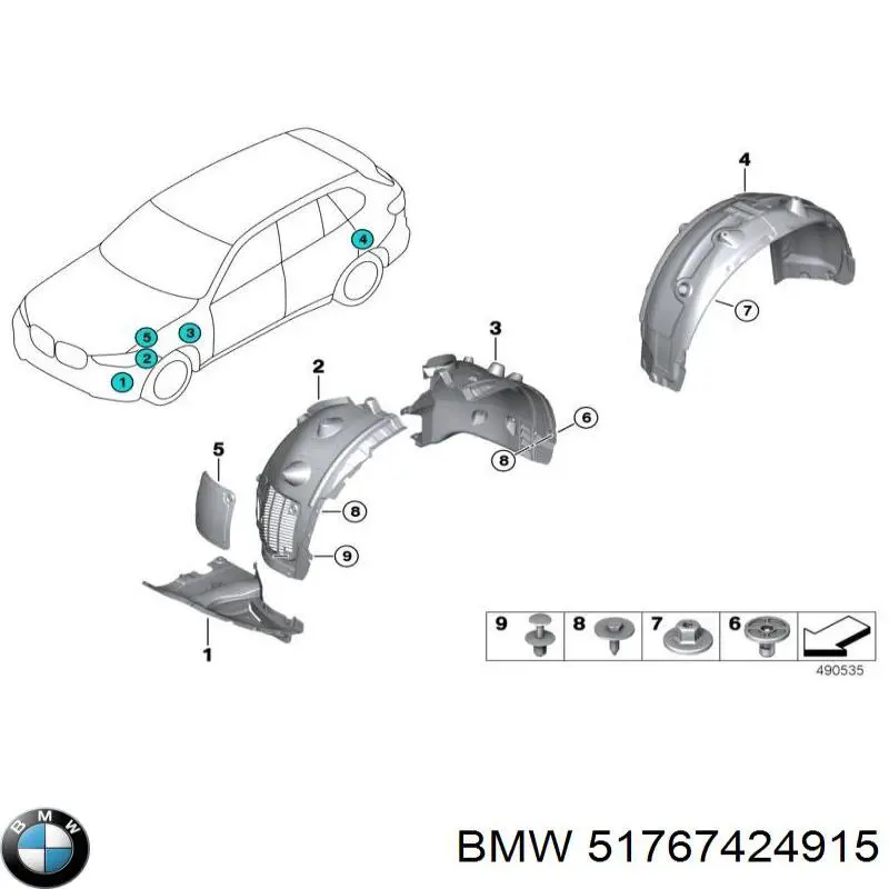  51767424915 BMW