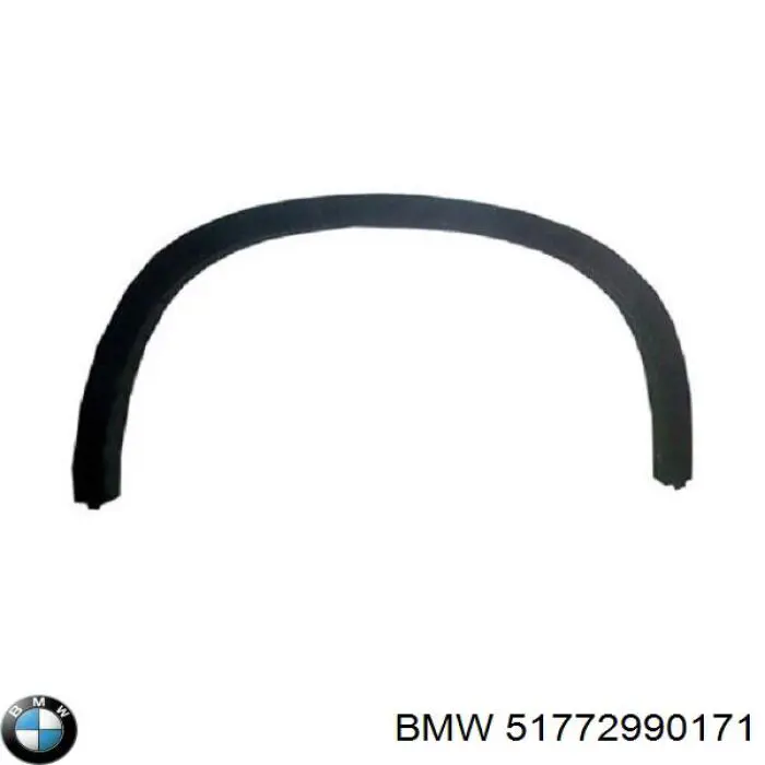 51772990171 BMW расширитель (накладка арки заднего крыла левый)